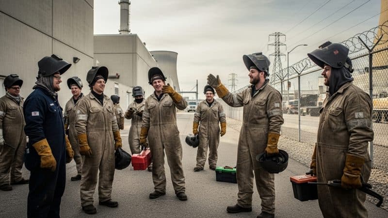 Soudeurs et nucléaire : pourquoi 2023 a marqué un tournant pour la profession