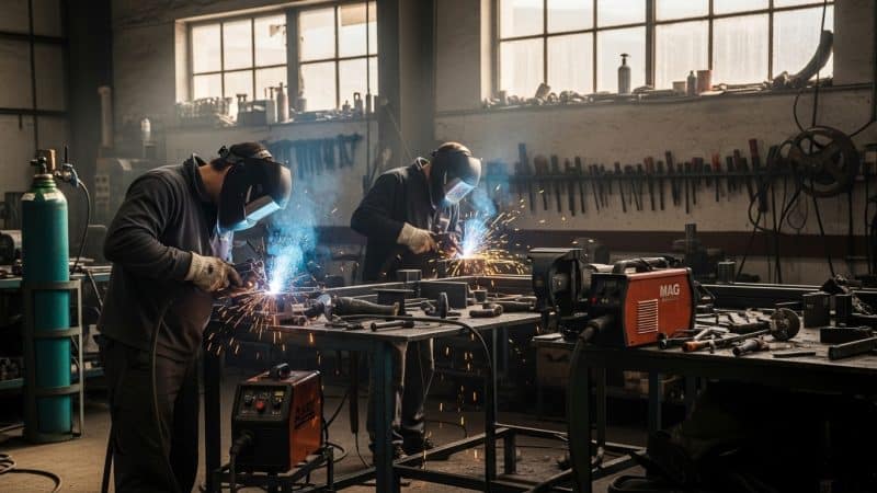 Soudure semi-automatique : différences entre MIG et MAG expliquées